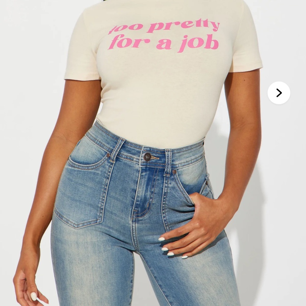 Cream Graphic Tee